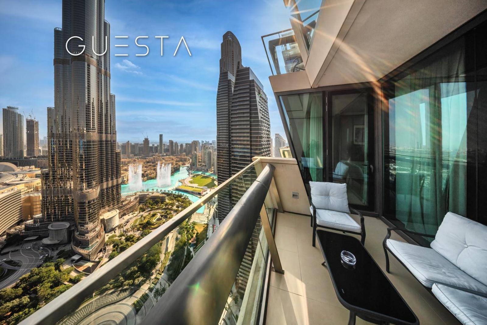 דירות Burj Vista By Emaar - Burj Khalifa & Fountain Views, Downtown דובאי מראה חיצוני תמונה